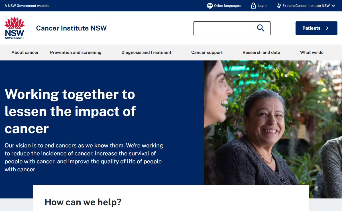 Home | Cancer Institute NSW