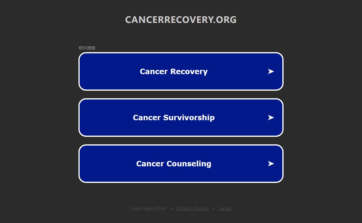 cancerrecovery.org