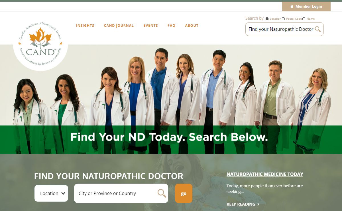 Canadian Association of Naturopathic Doctors Canadian Association of Naturopathic Doctors