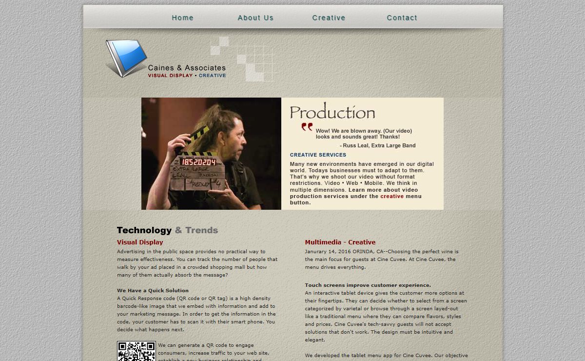 Multimedia Creative Agency, Immersive Expriences | Systems Integration and Interactive Programming.