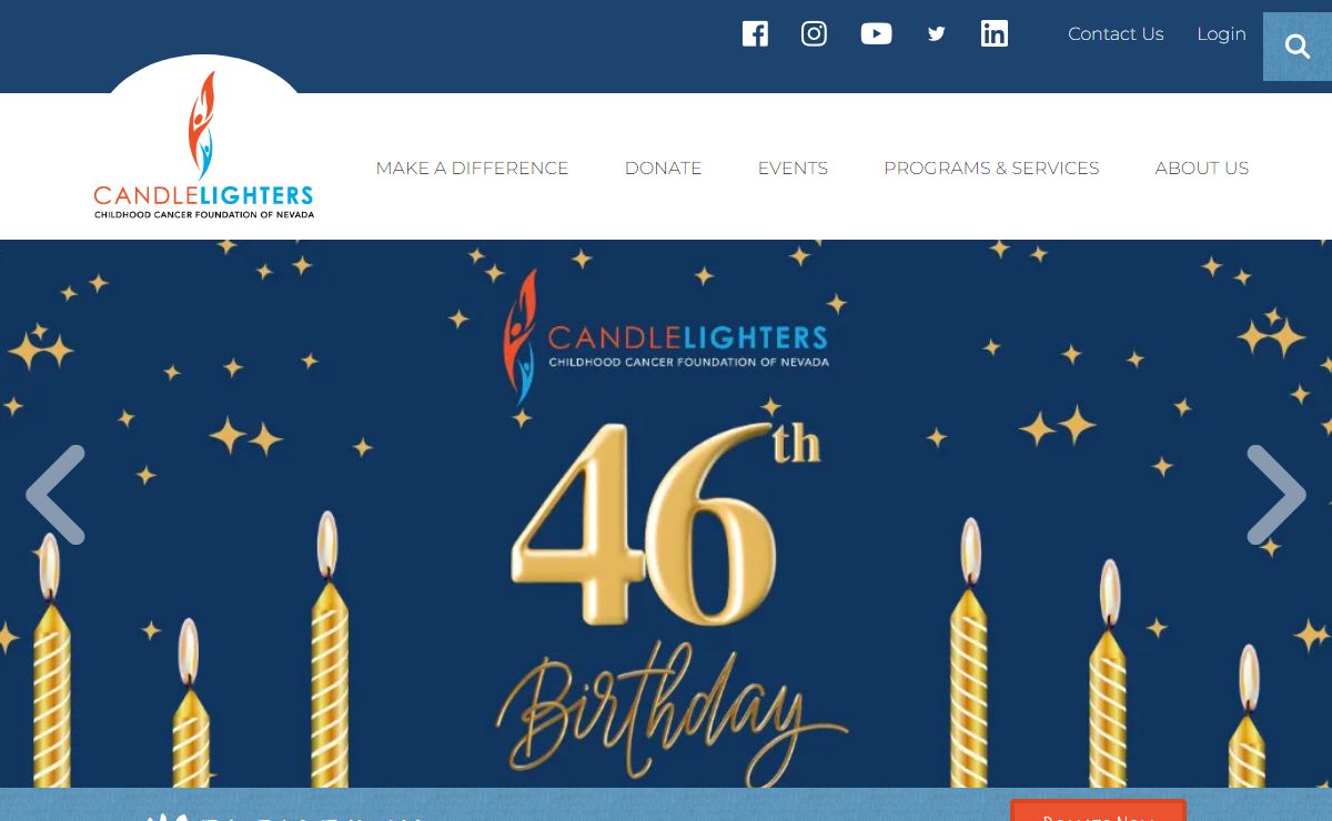 Home : Candlelighters Childhood Cancer Foundation of Nevada