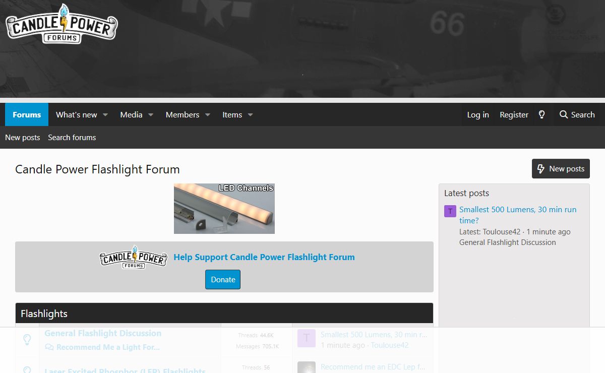 Candle Power Flashlight Forum