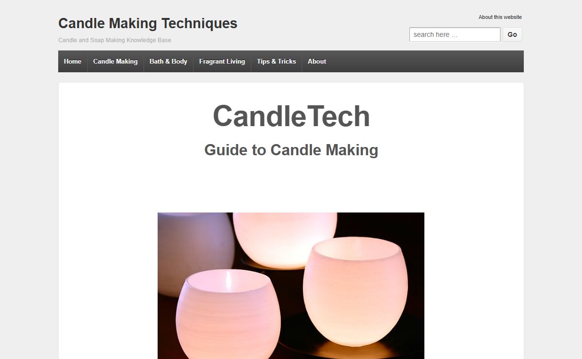 Candle Making Techniques | Candle and Soap Making Knowledge Base