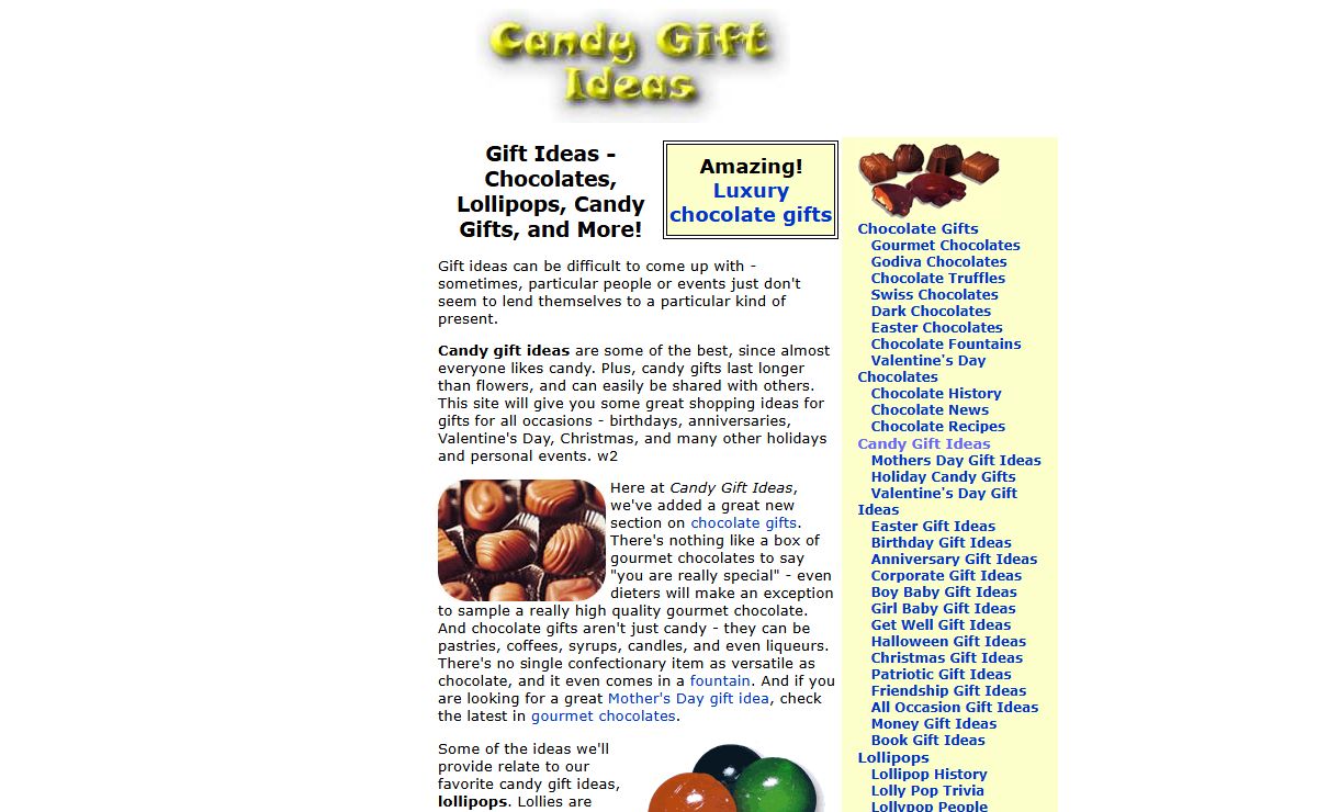 Candy Gift Ideas