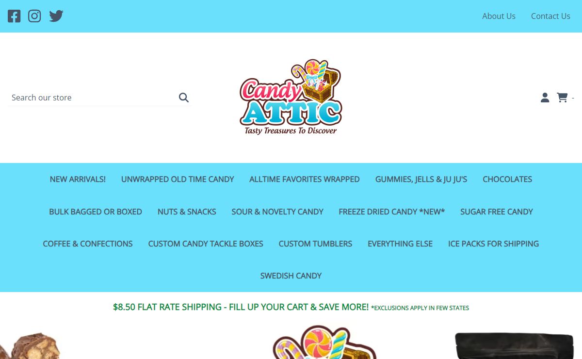 CandyAttic.com - Old Fashioned Candy Discount Store