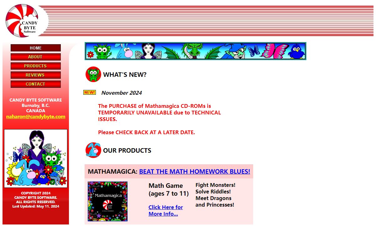 Educational Games for Elementary School Children - Learn and Play with Candy Byte Software
