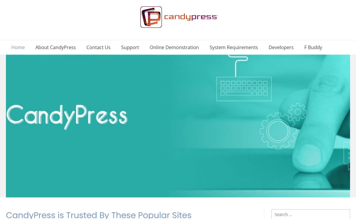 candypress.com - e commerce with No Monthly Fees