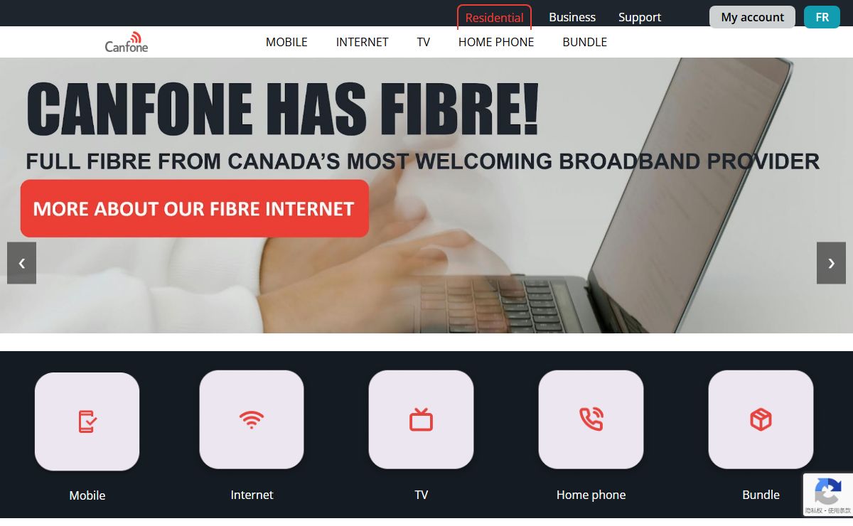 Canfone - Mobile, Internet, TV and Phone
