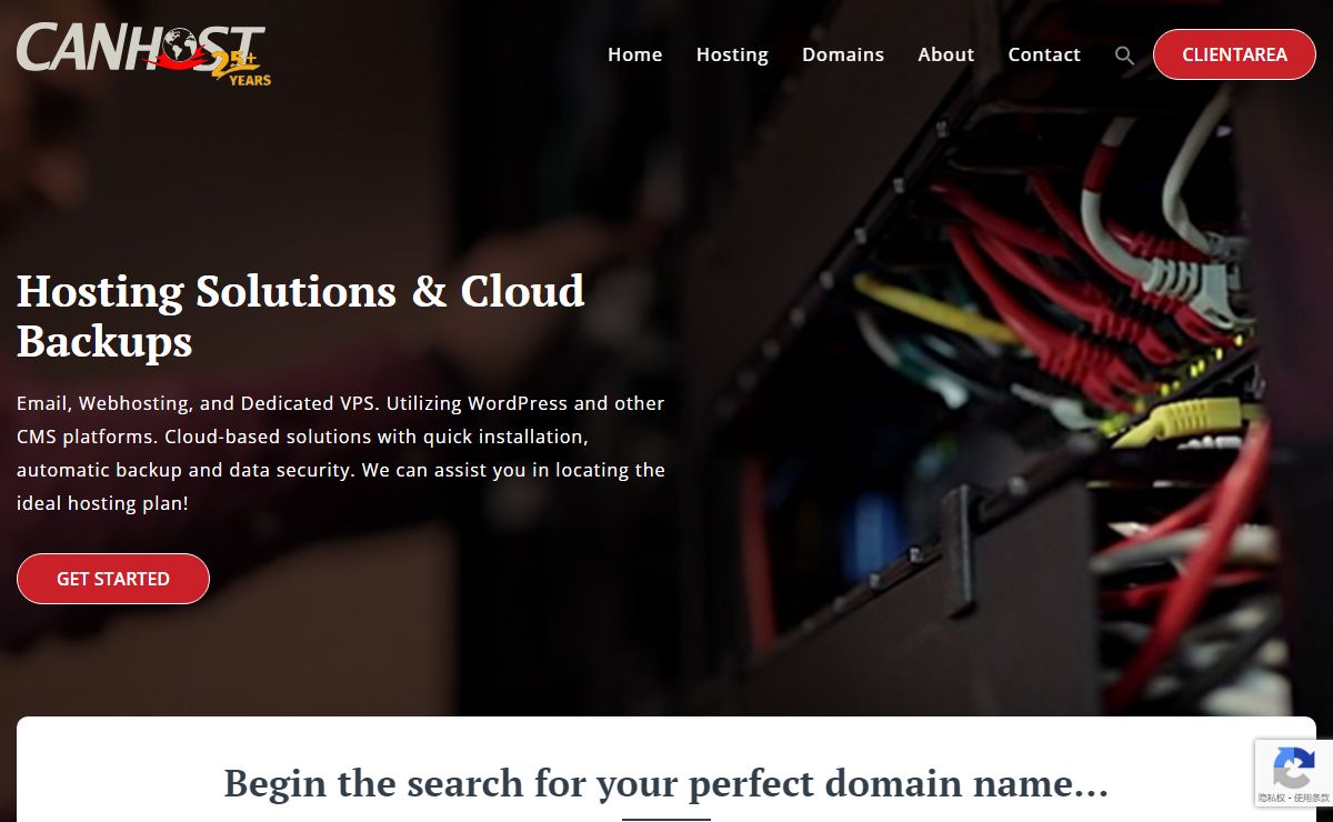 Canadian Cloud Hosting Services and Domain Registrations