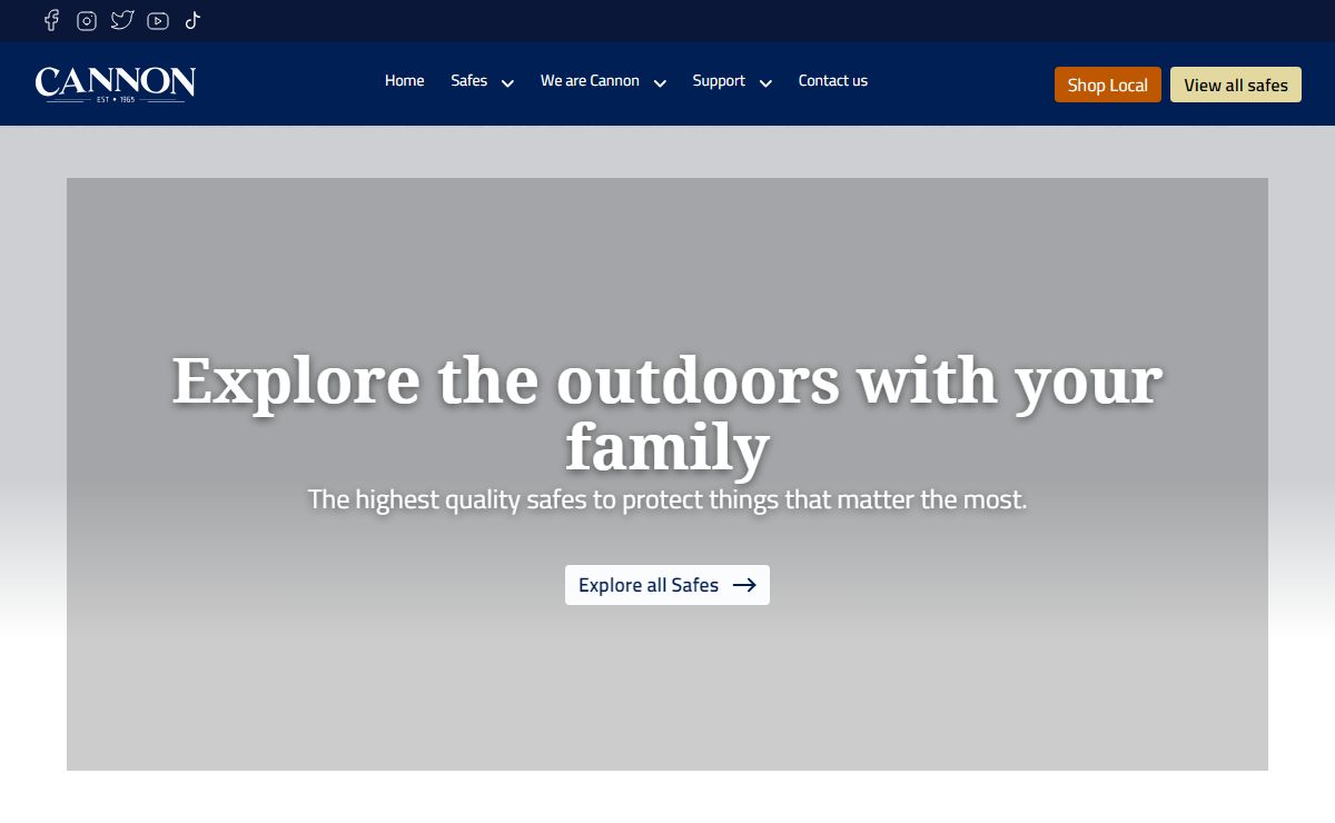 Quality & Affordable Home Safes, Office Safes & Gun Safes | Cannon Safe