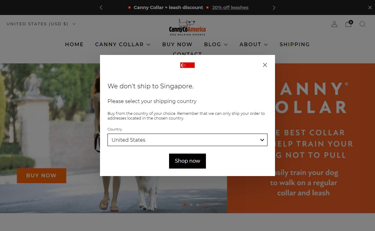 CannyCo America | Stop Dog From Pulling On Leash
