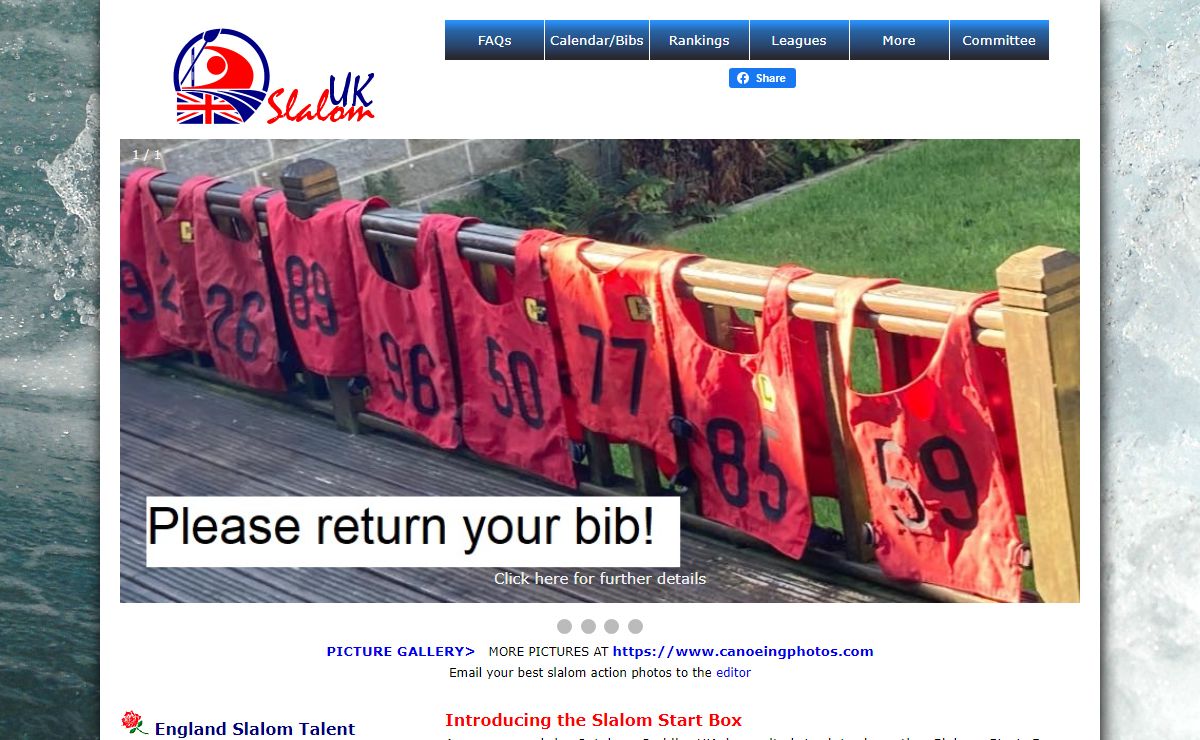 Canoe Slalom UK - The website of Canoe Slalom in Britain
