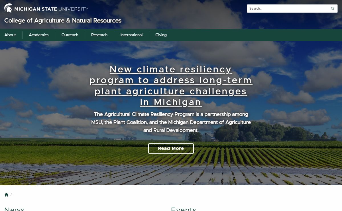 College of Agriculture & Natural Resources