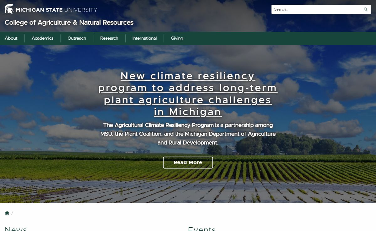 College of Agriculture & Natural Resources
