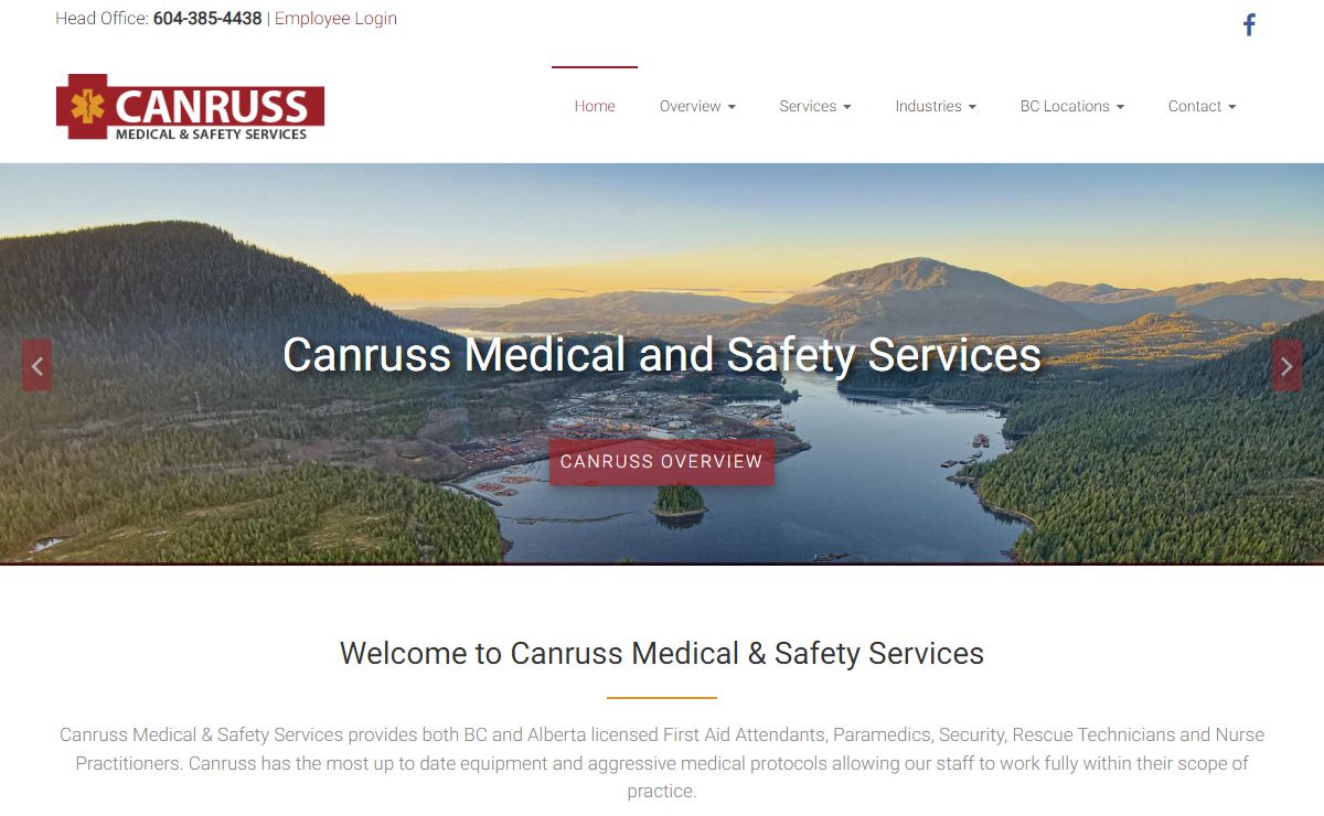 Canruss Medical & Safety Services - BC Paramedics and First Aid