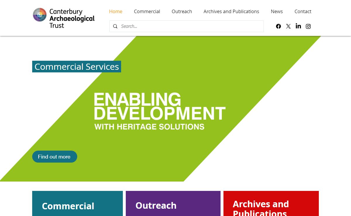 Canterbury Archaeological Trust | Archaeology England