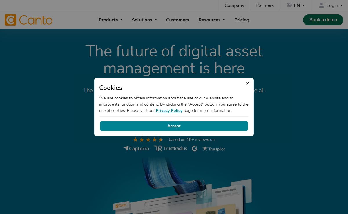 Canto – The leader in digital asset management solutions