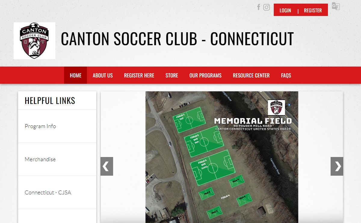Canton Youth Soccer Association > Home