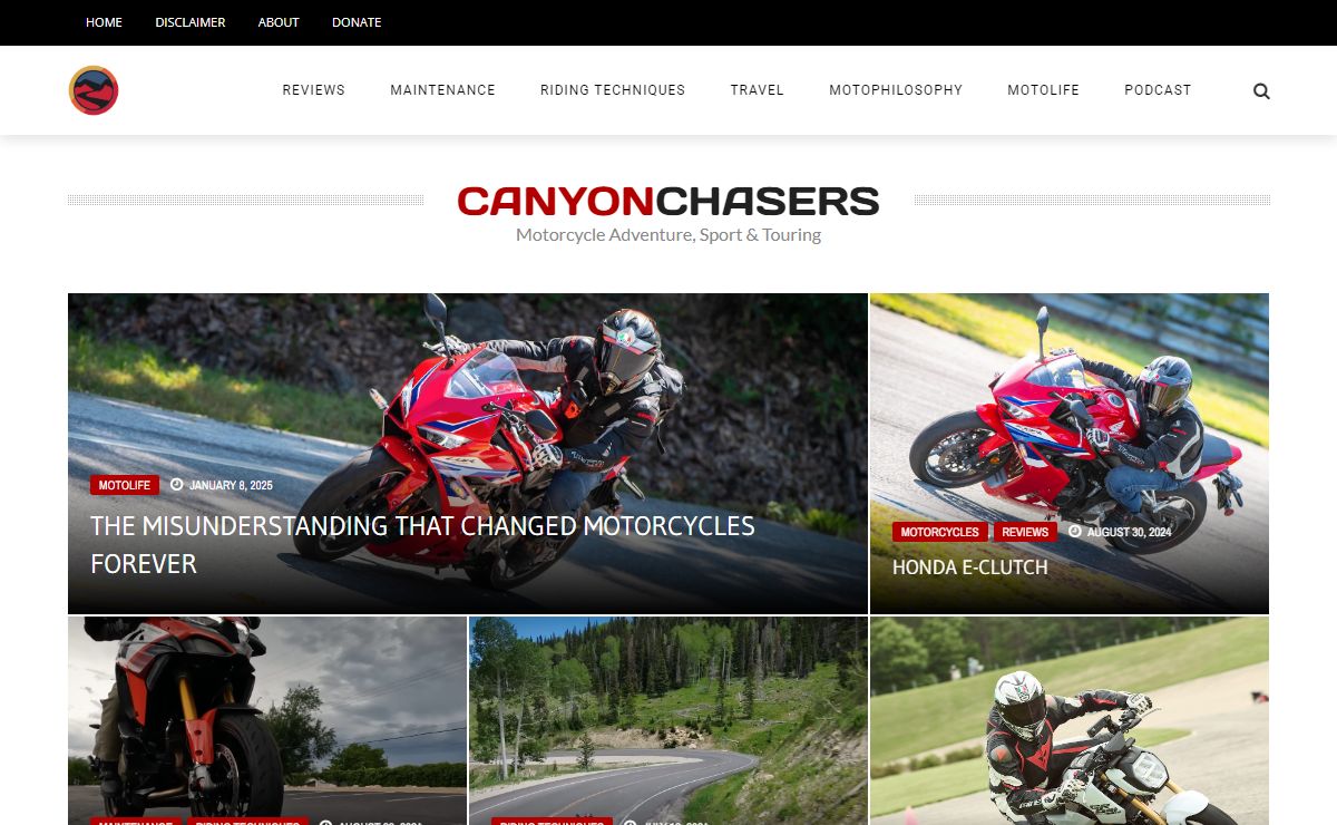 CanyonChasers Motorcycle Adventure, Sport & Touring - CanyonChasers