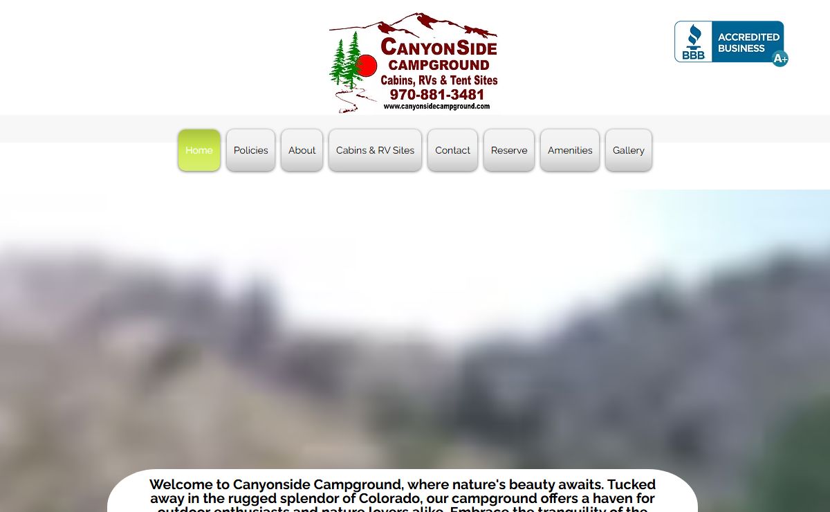 Colorado Cabins | Canyonsidecampground.com