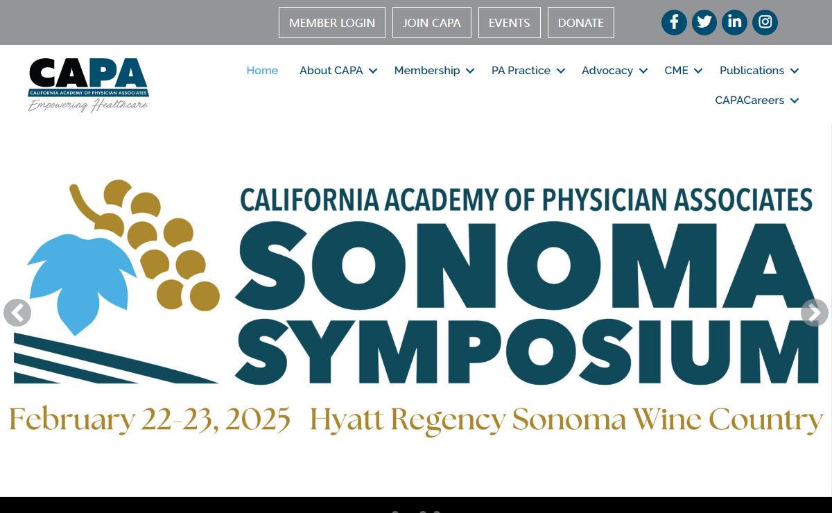 Home - California Academy of Physician Associates