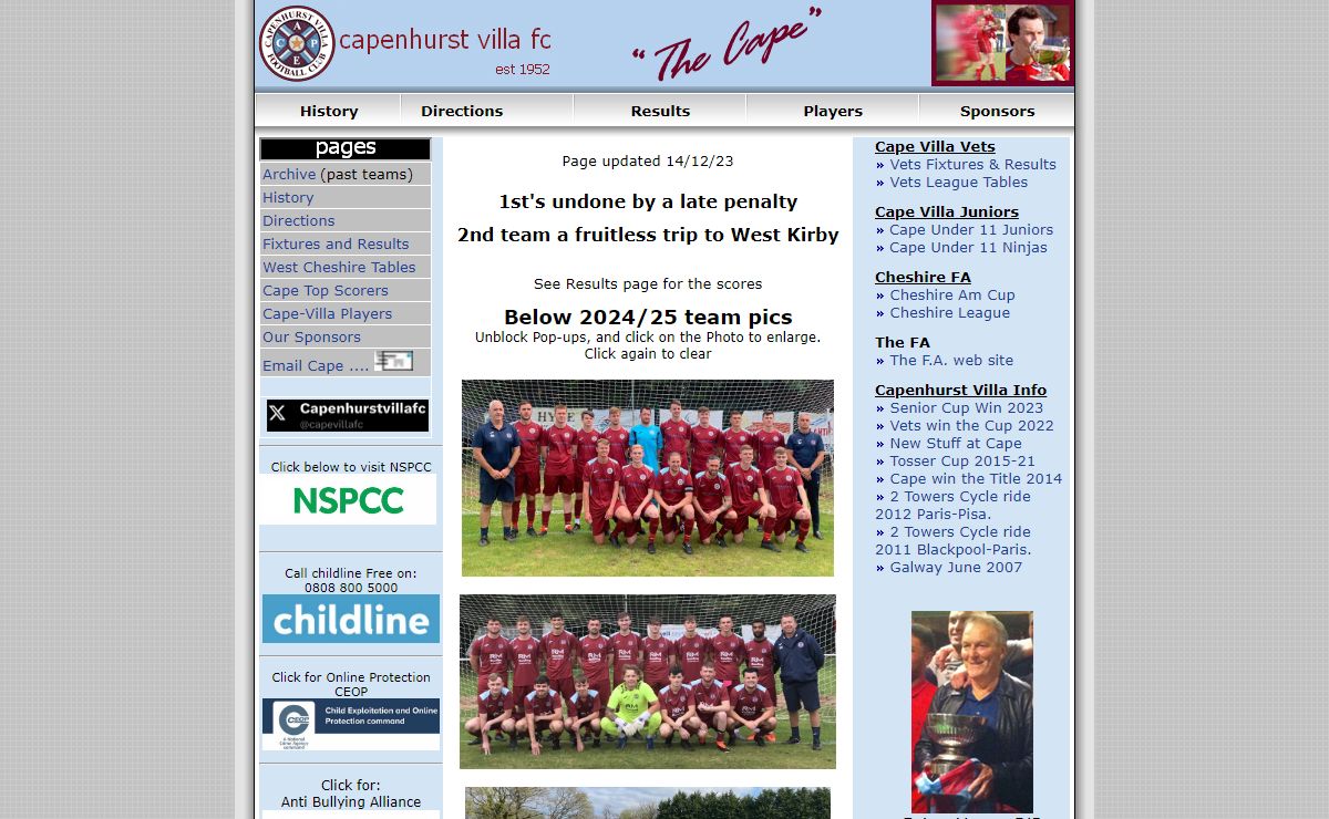 Capenhurst Villa FC