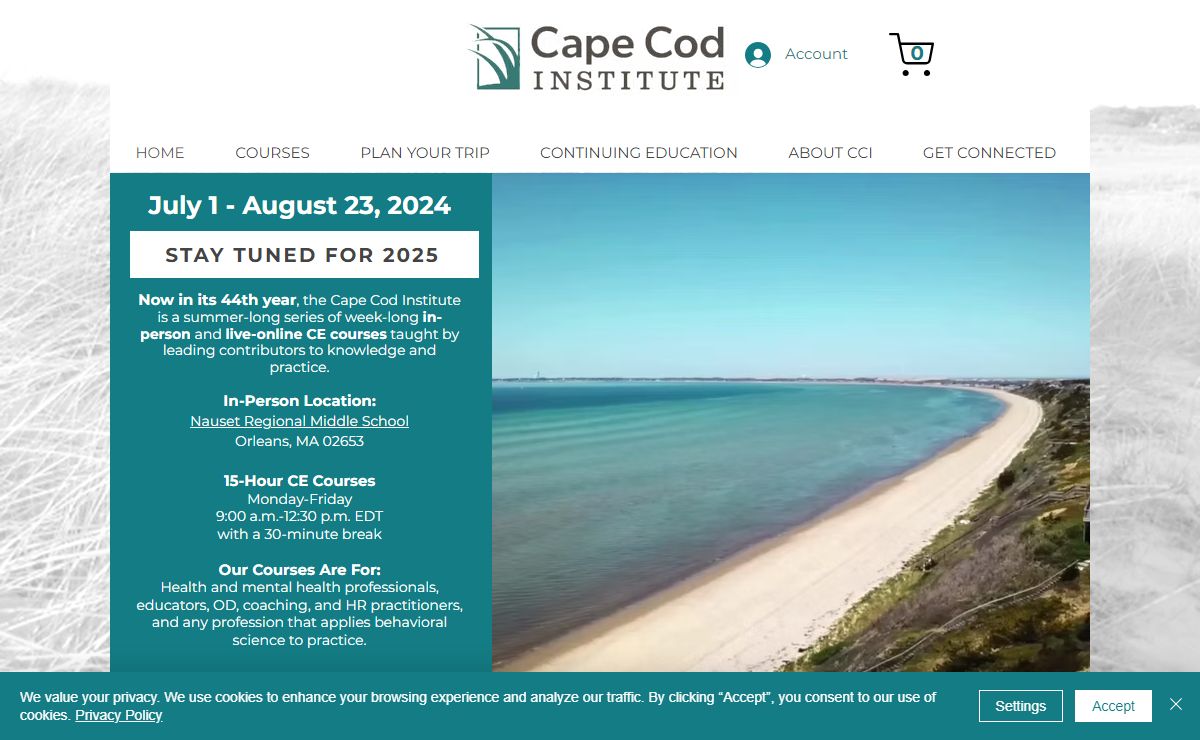Home | Cape Cod Institute