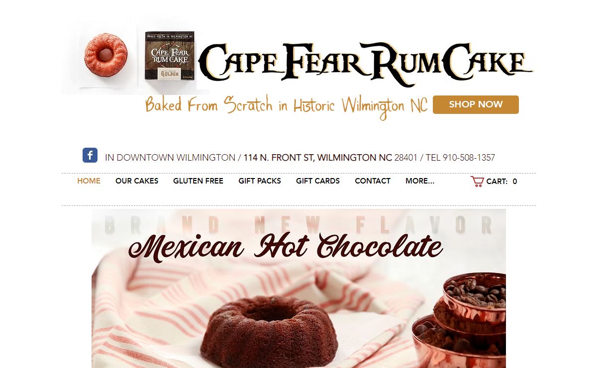 Rum Cake | United States | Cape Fear Rum Cake