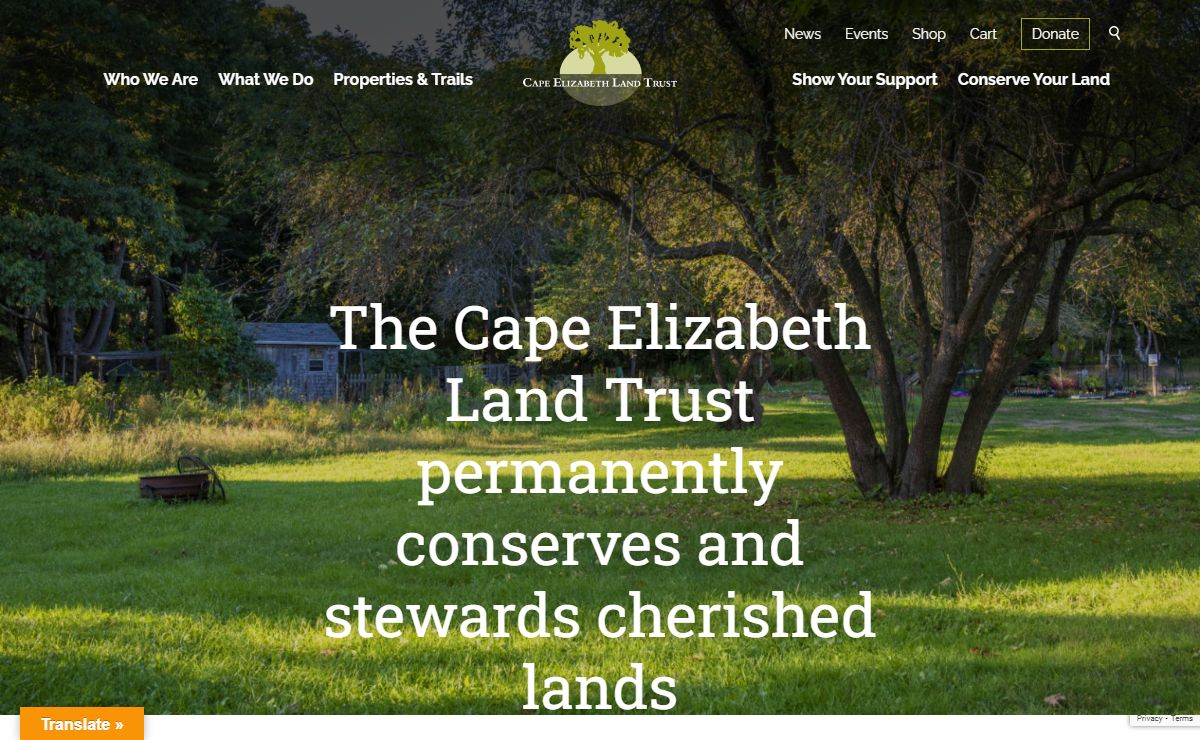 Cape Elizabeth Land Trust - Preserving the rural character of Cape Elizabeth for future generations