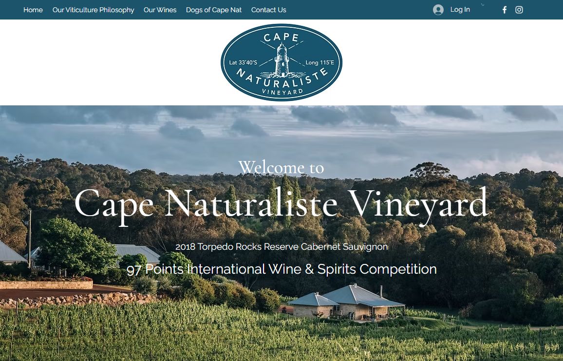 Welcome | Cape Naturaliste Vineyard