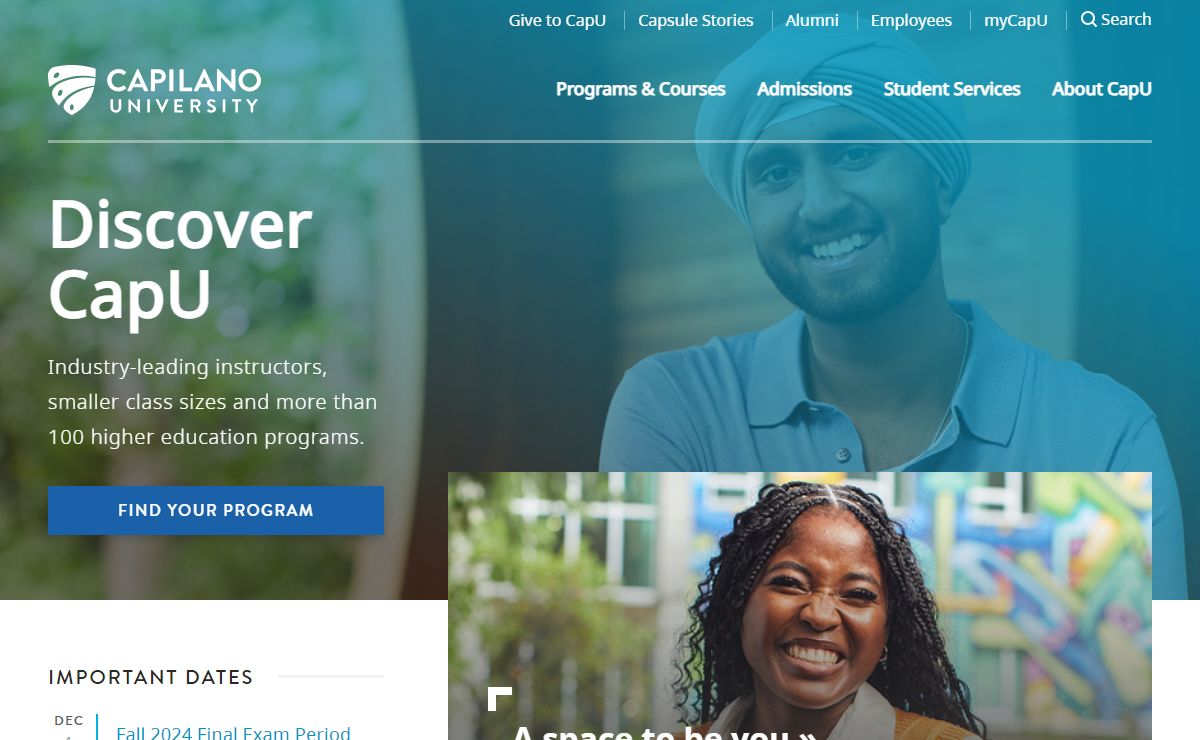 CapilanoU.ca - Capilano University