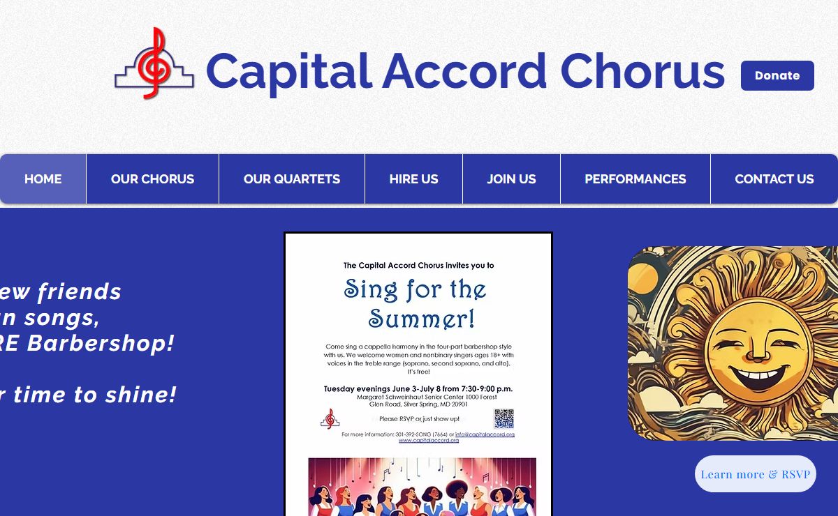 Capital Accord Chorus | Silver Spring, MD | a women's a capella chorus