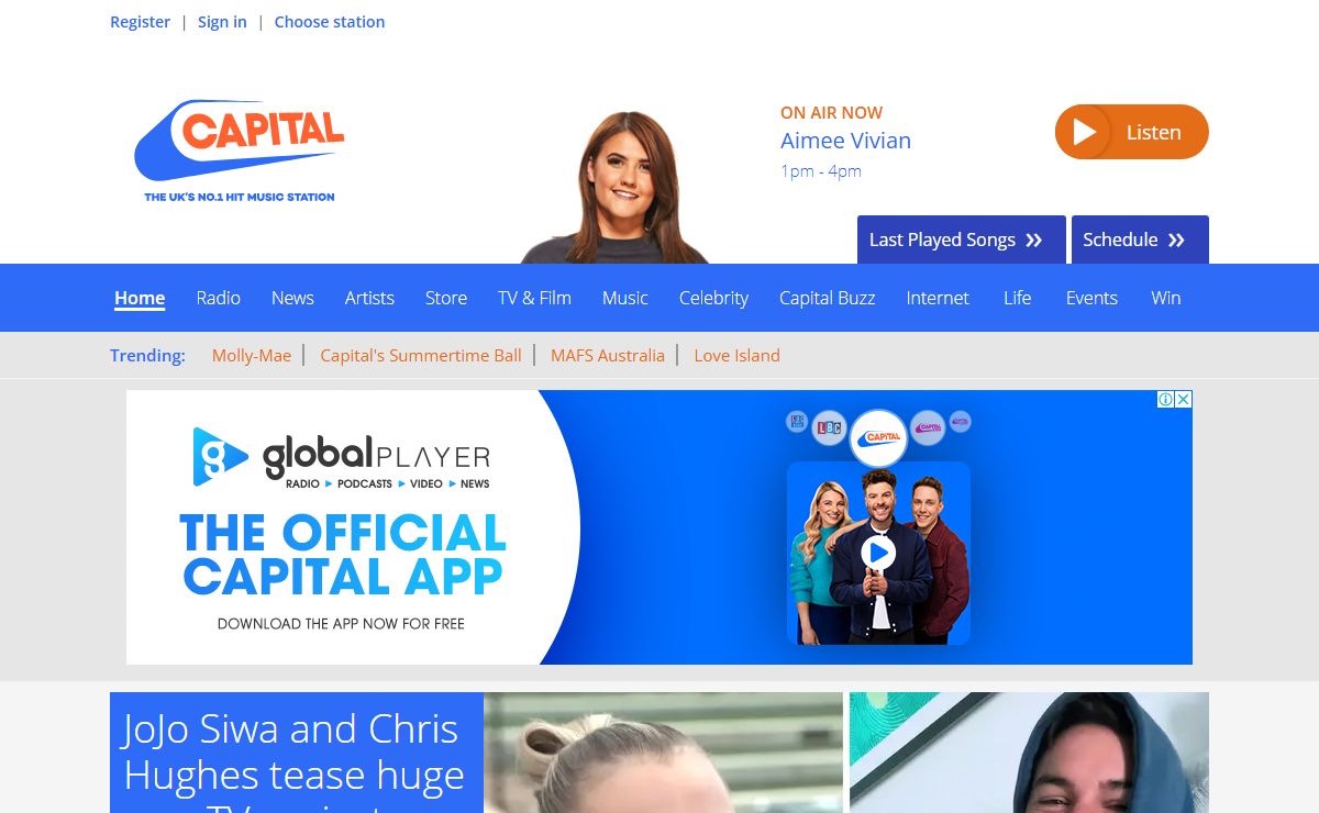 Capital UK - The UK's No.1 Hit Music Station