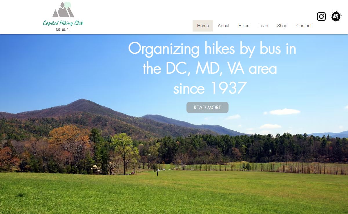 DC, MD, VA Hiking: Capital Hiking Club | Home
