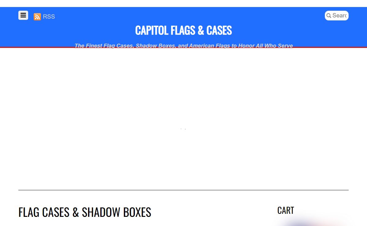 Flag Cases & Shadow Boxes - Capitol Flags & Cases
