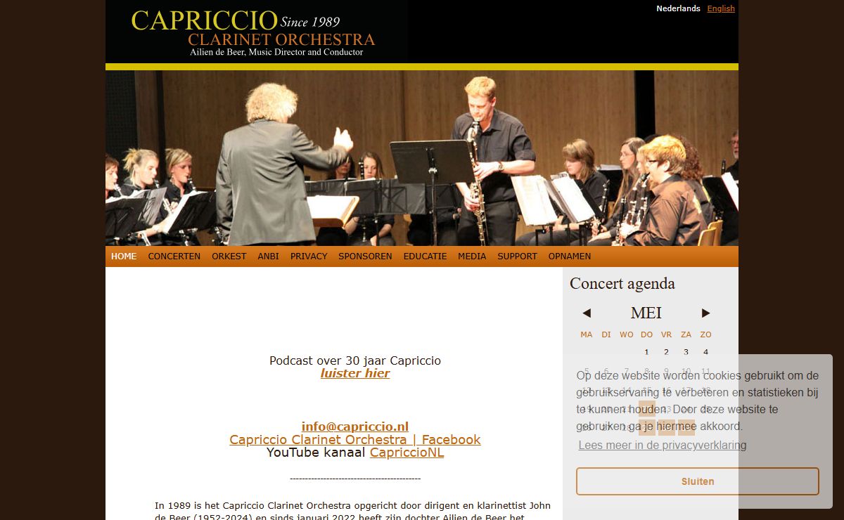 Home - Capriccio Clarinet Orchestra
