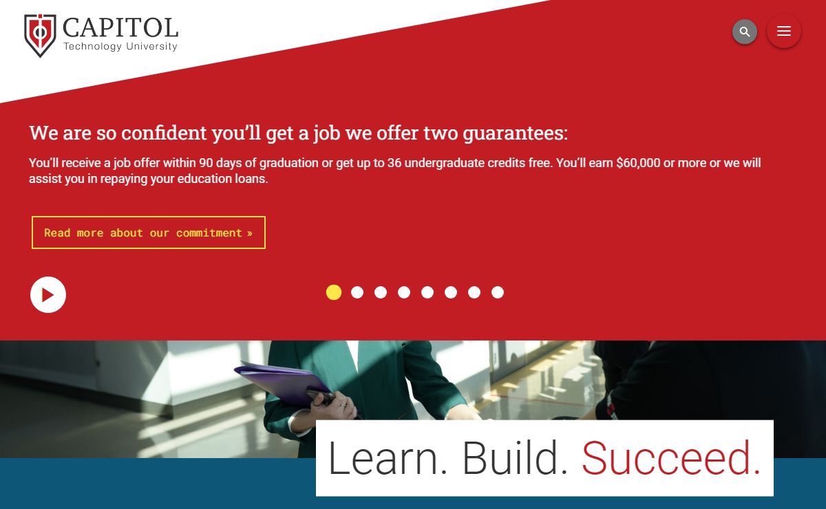 Capitol Technology University | Washington D.C. | Washington D.C. & Maryland Area | Capitol Technology University