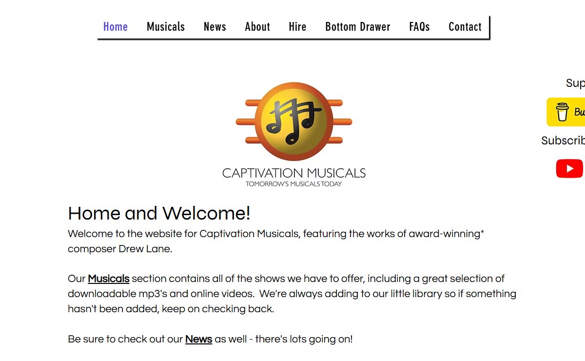 Home | Captivation Musicals