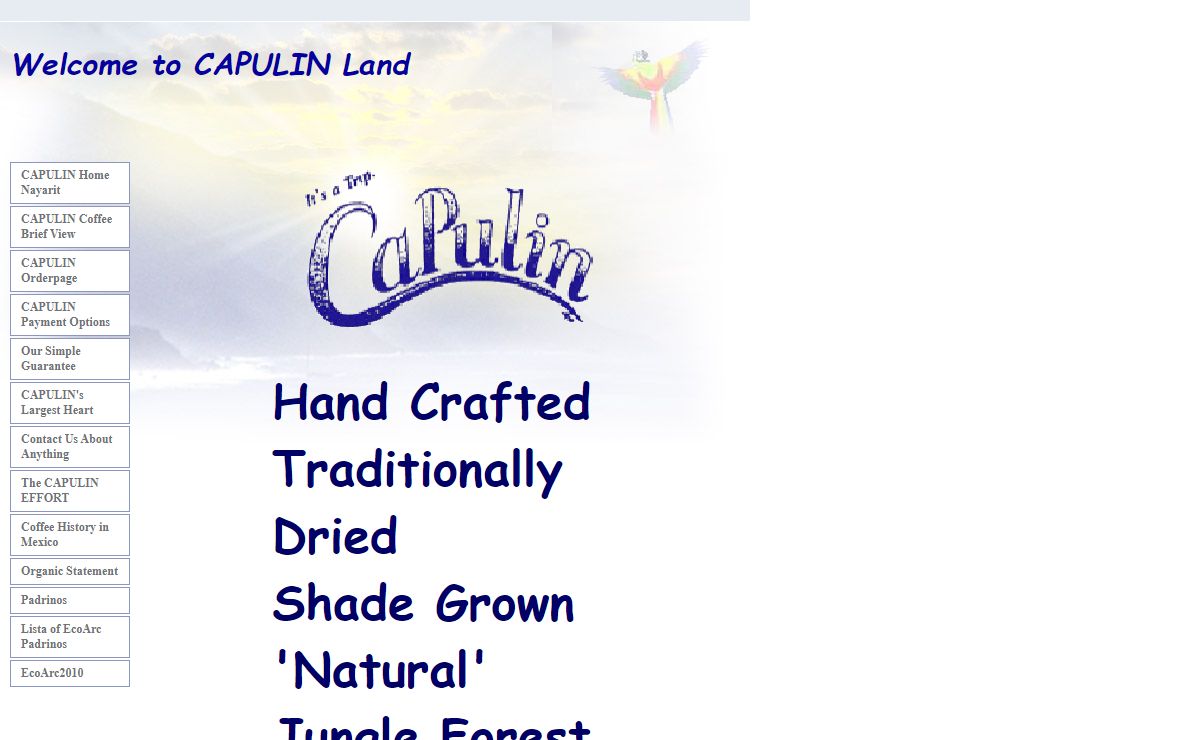 Welcome to CAPULIN Land