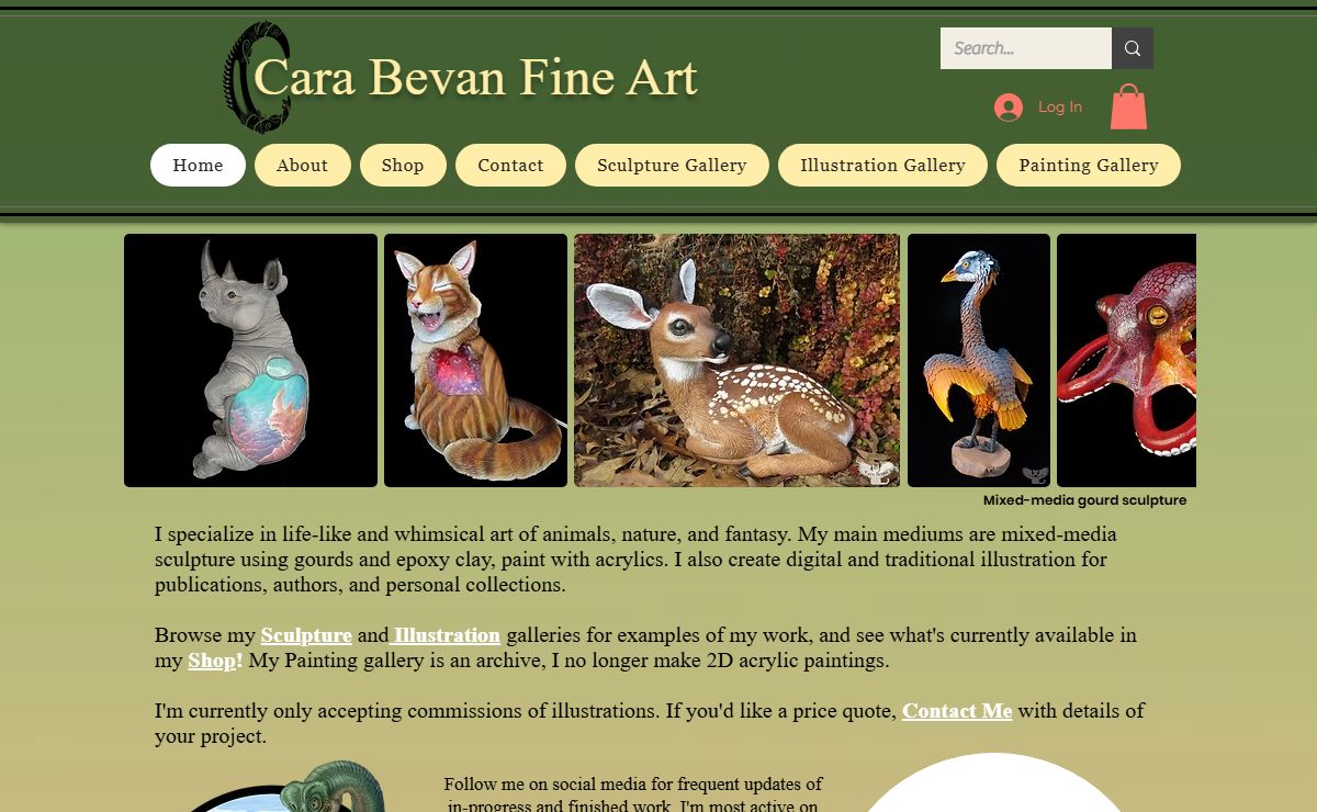 Art | Cara Bevan Fine Art | United States