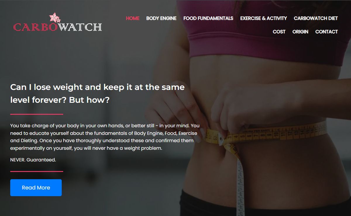 CarboWatch - Lose Weight And Keep It Off