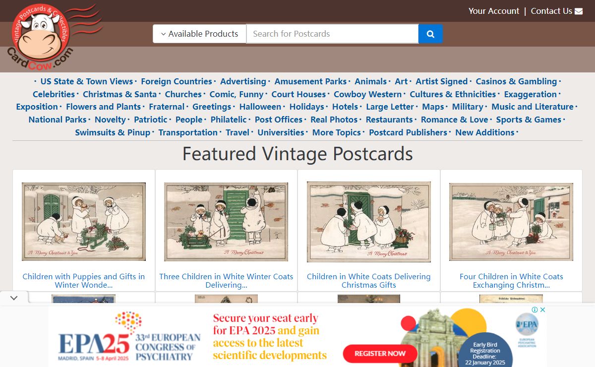 CardCow Vintage Postcards - Old, Antique Post Cards, Photographs & Collectibles