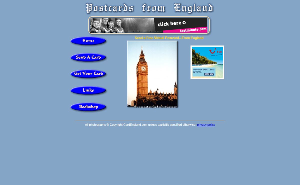 Postcards From England - send an e-card