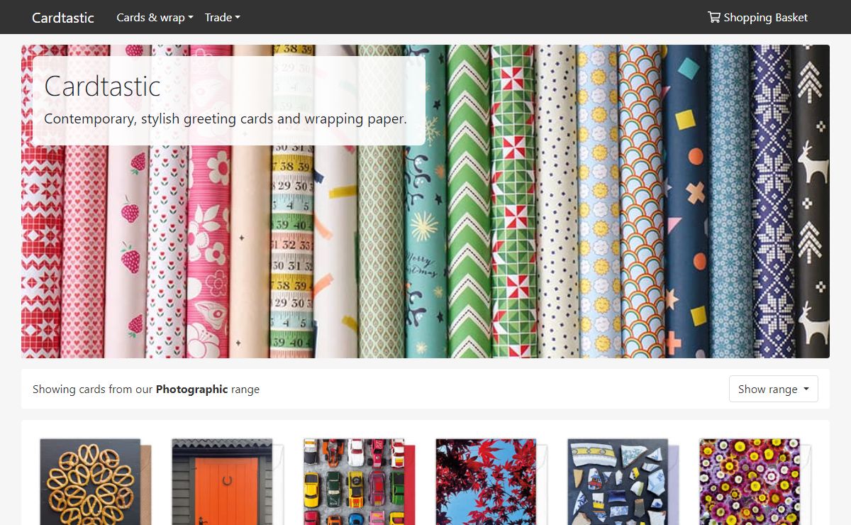 Cardtastic: Photographic Greeting Cards to Buy Online