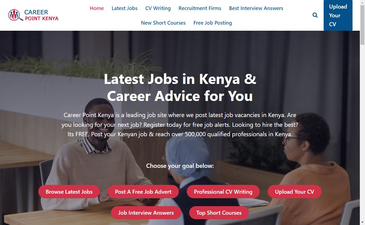 Latest 137 Jobs Vacancies In Kenya - Career Point Kenya