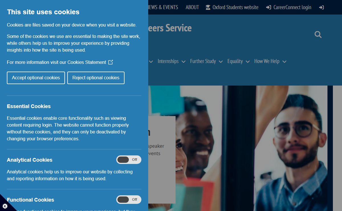 Home | Oxford University Careers Service