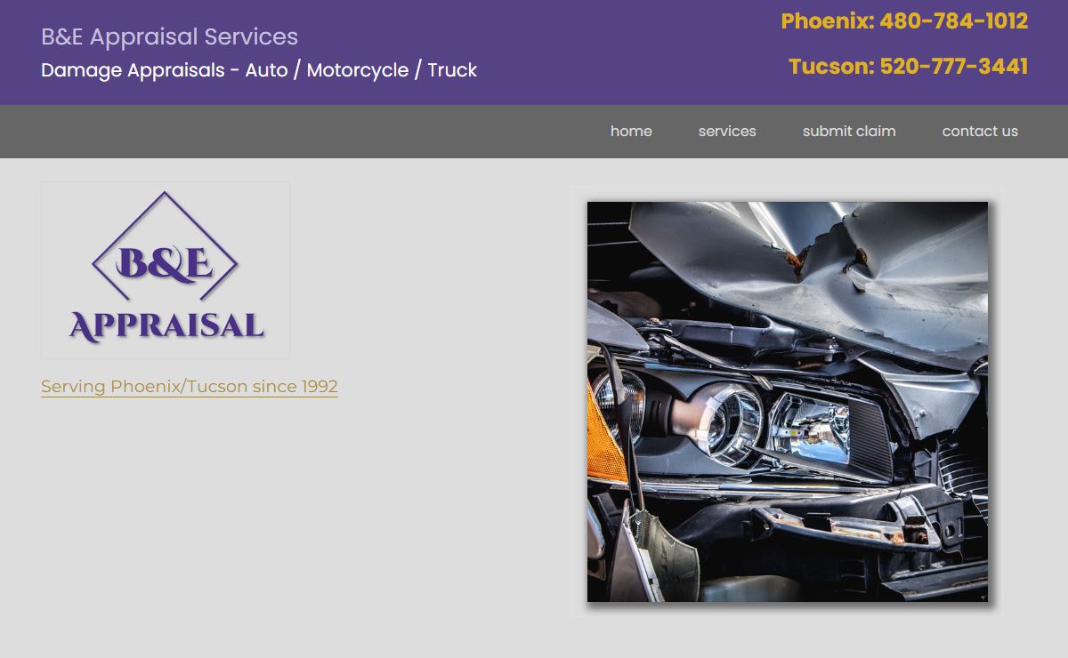 Appraisal Service in Phoenix and Tucson Arizona