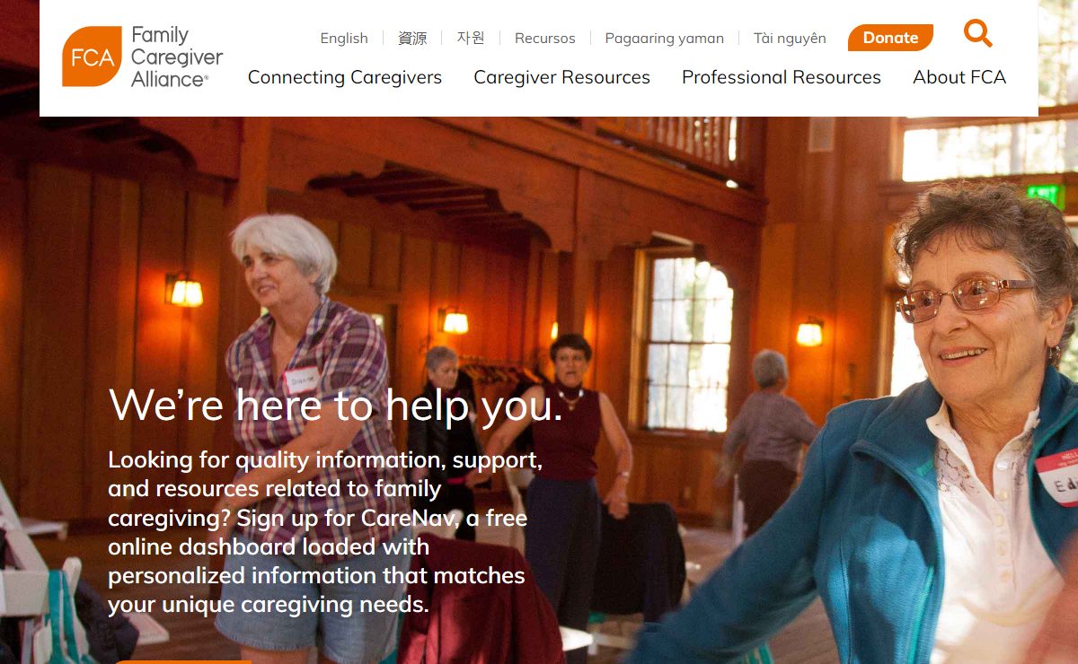 Home - Family Caregiver Alliance
