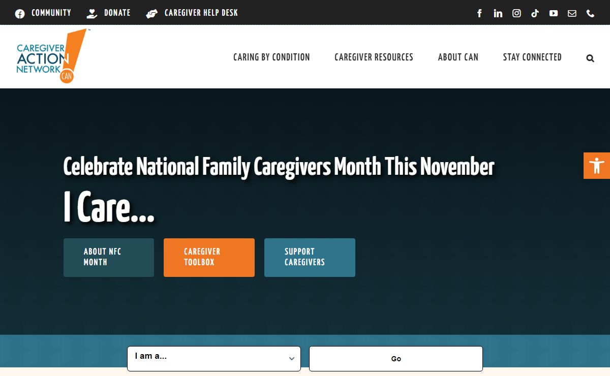 Caregiver Action Network: Resources for Family Caregivers