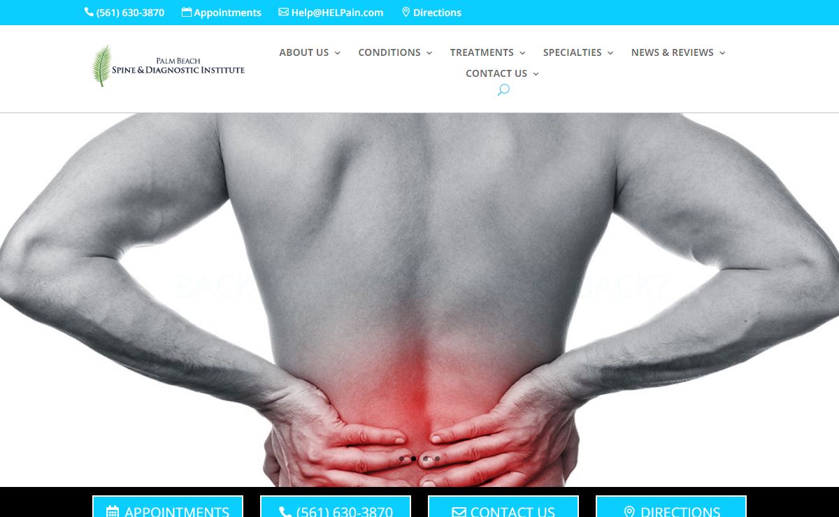 Palm Beach Spine & Diagnostic Institute | Pain Management Palm Beach